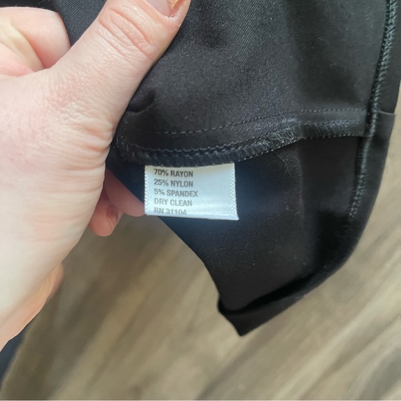 New without tags Crown & Ivy black cape jacket one size - Picture 7 of 7